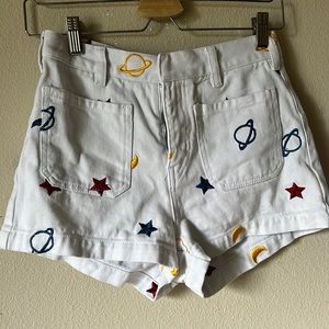Space shorts